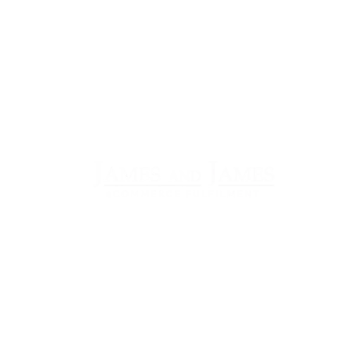 Customer Logo White Transparent Background James & James Fulfilment