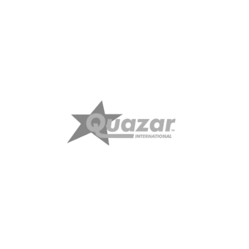Customer Logo White Transparent Background Quazar International