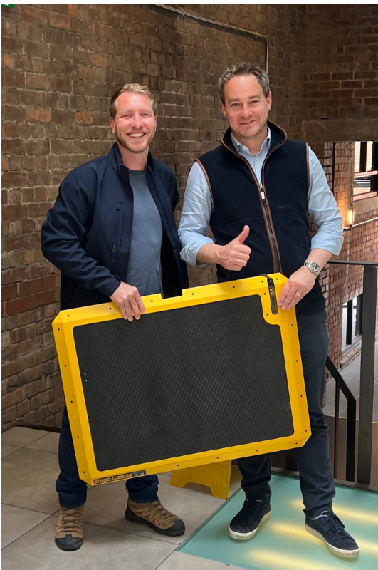 Tim Bailey and Harley Patoff Founders of WarmTronics Heated Anti Fatigue Mats