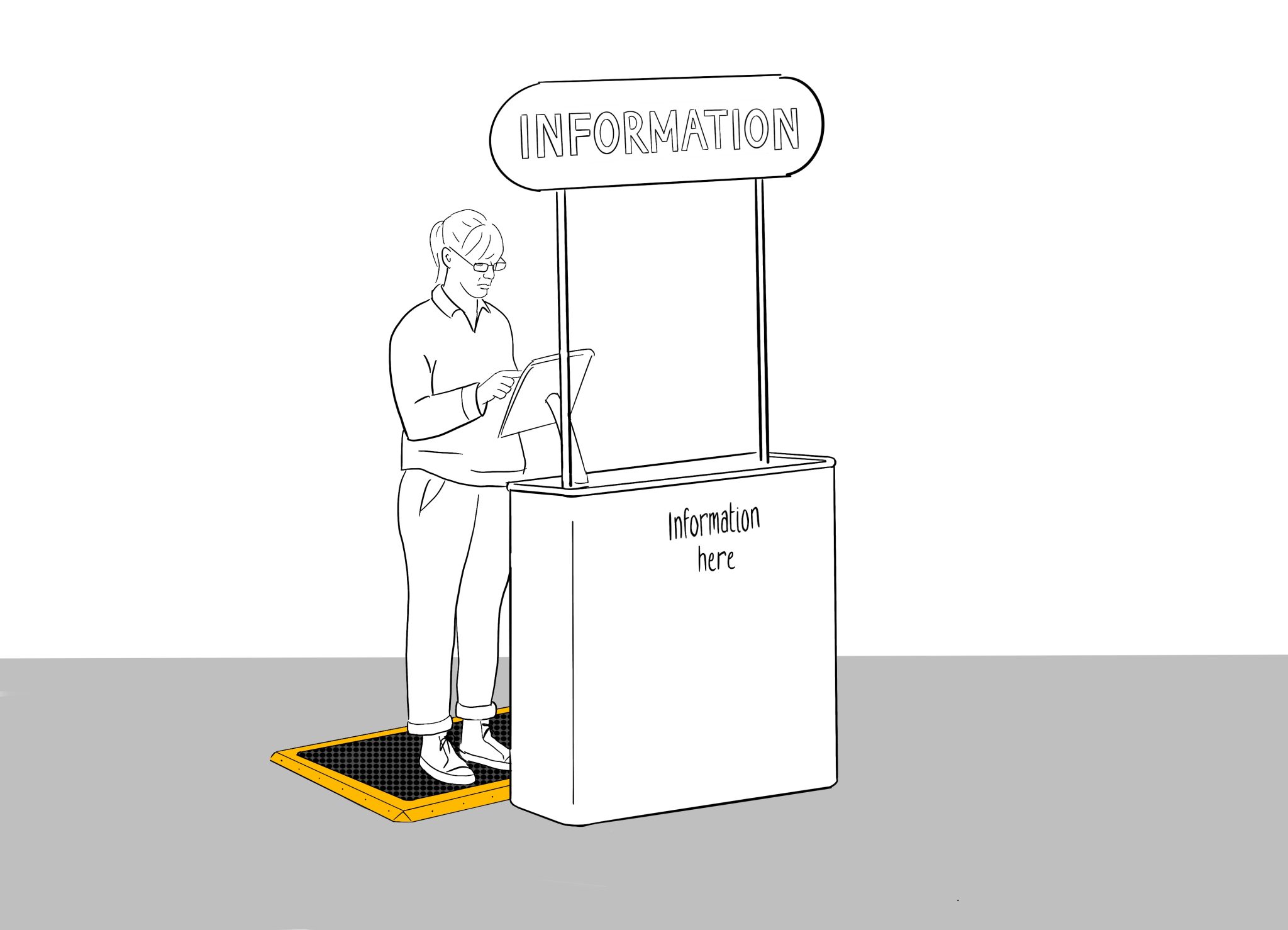Sketch - Information Desk