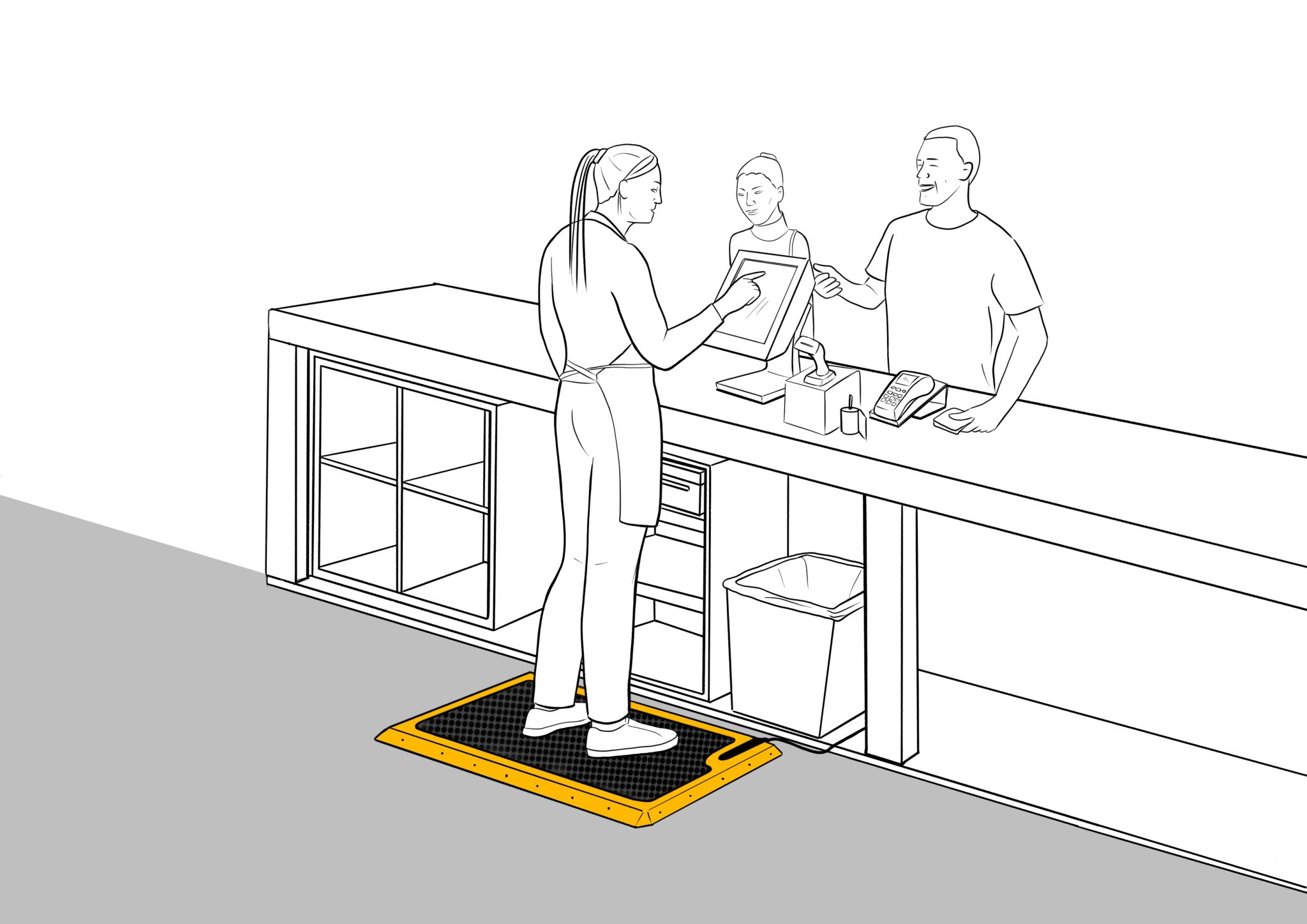 Sketch - Retail Counter