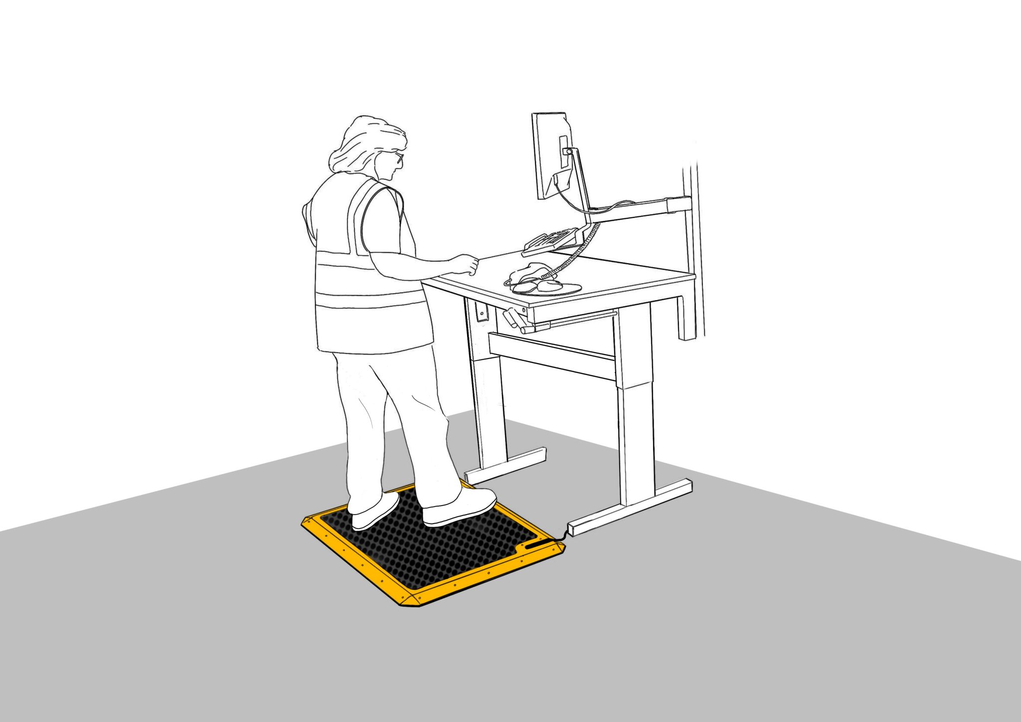 Sketch - Standing Workstation